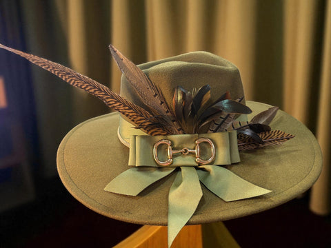 Large Brim Loden Fedora