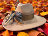 Taupe Felt Fedora