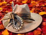 Taupe Felt Fedora