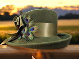 Loden Asymmetrical Brim