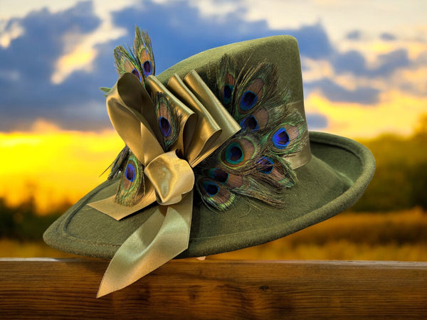 Loden Asymmetrical Brim