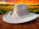 Blue Grey Fedora