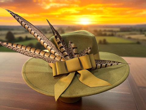 Loden Green Fedora