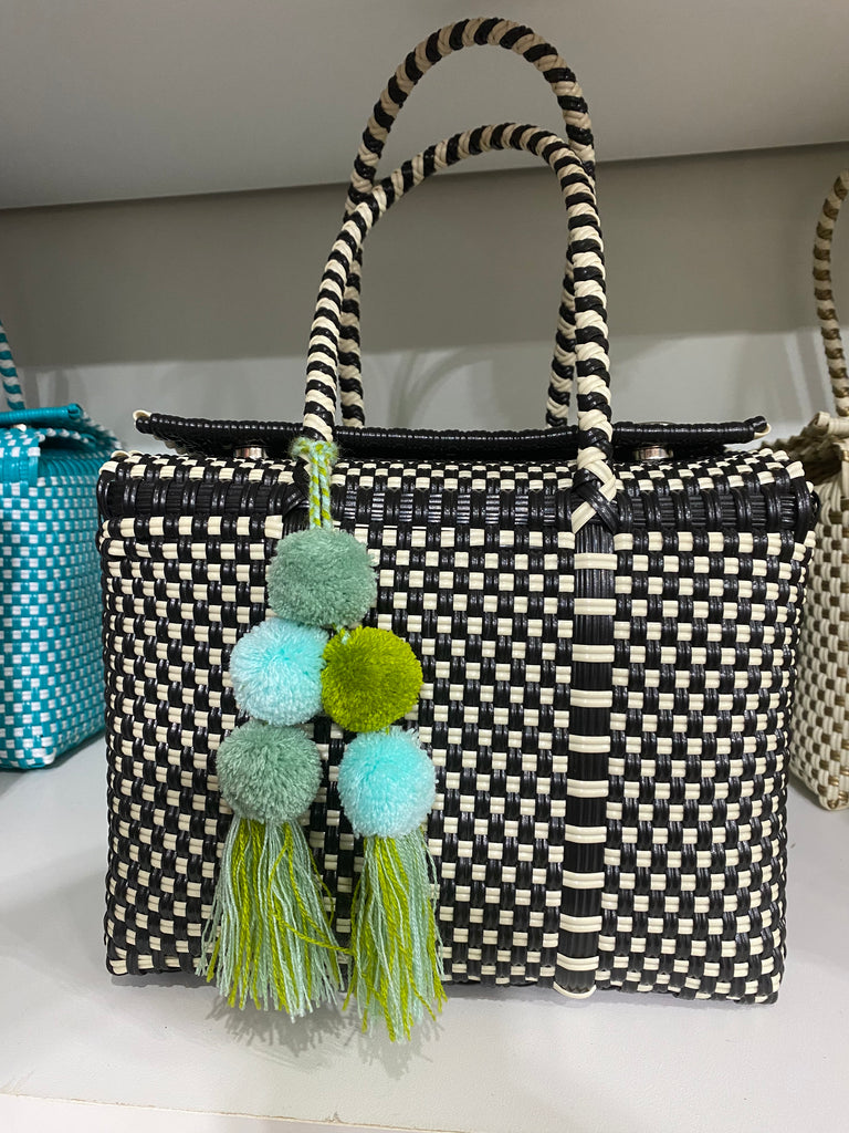 Black and cream handbag outlet